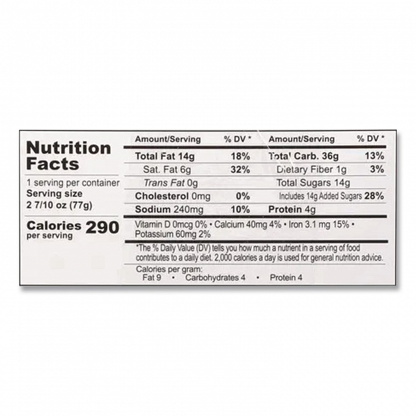 Meyer Lemon Glazed Donut, Lemon, 2.7 oz Individually Wrapped, 7 Donuts/Carton (30700396)