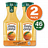 Orange Juice Pulp Free, 52 oz Bottle, 2/Pack (90200102)