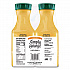 Orange Juice Pulp Free, 52 oz Bottle, 2/Pack (90200102)
