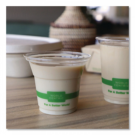 PLA Clear Cold Cups, 5 oz, Plastic, Clear, 2,000/Carton (CPCS5)