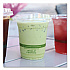 PLA Clear Cold Cup Lids, Fits 9 oz to 24 oz Cold Cups, Plastic, Clear, 1,000/Carton (CPLCS12NS)