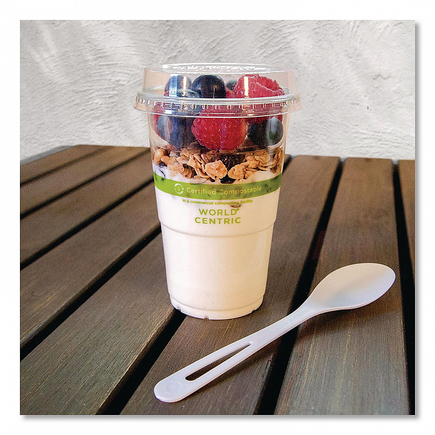 PLA Clear Cold Cups, 9 oz, Plastic, Clear, 2,000/Carton (CPCS9)
