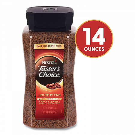 Taster's Choice House Blend Instant Coffee, 14 oz Bottle (22002632)