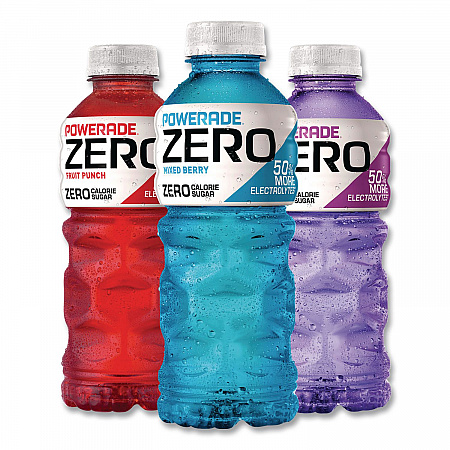 Zero Sports Drink, Assorted Flavors, 20 oz, 24/Carton (22002679)