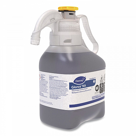 Glance NA Glass and Multi-Surface Cleaner SC, Unscented, 1.4 L SmartDose, 2/Carton (101106662)