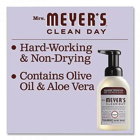 Clean Day Foaming Hand Soap, Lavender Scent, 10 oz, 4/Carton (379557)