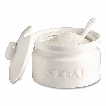 Sugar Canister, 20 oz Reclosable Canister, 24/Carton (00019CT)