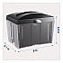 Valay Table Top Napkin Dispenser, 6 x 6.5 x 8, Black (NT222)