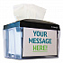 Valay Table Top Napkin Dispenser, 6 x 6.5 x 8, Black (NT222)