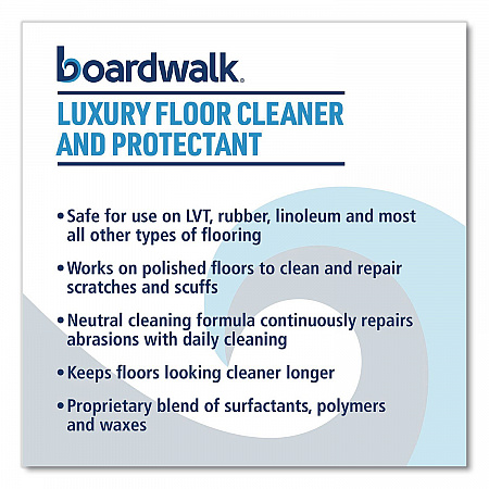Luxury Floor Cleaner and Protectant, Lemon Scent, 1 gal Bottle, 4/Carton (4854)
