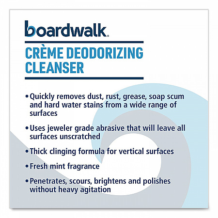 Creme Deodorizing Cleanser, Mint Scent, 32 oz Bottle, 12/Carton (4849)