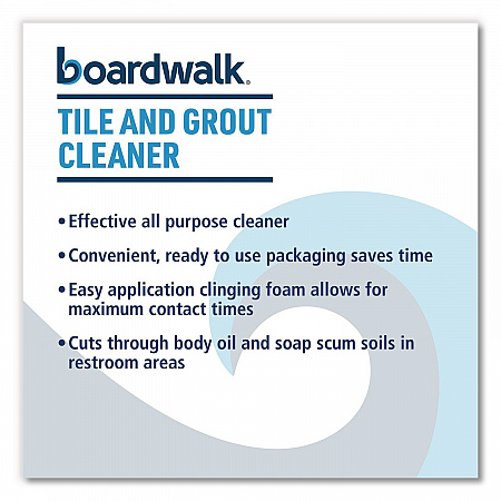 Tile and Grout Cleaner, Minted Evergreen Scent, 32 oz Bottle, 12/Carton (4846)