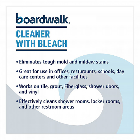 Cleaner with Bleach, Apple Scent, 32 oz Bottle, 12/Carton (4832)