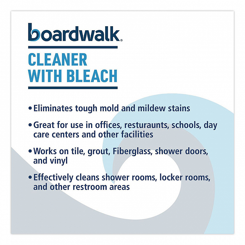 Cleaner with Bleach, Apple Scent, 32 oz Bottle, 12/Carton (4832)