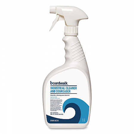 Industrial Cleaner and Degreaser, 32 oz Bottle, 12/Carton (4834)