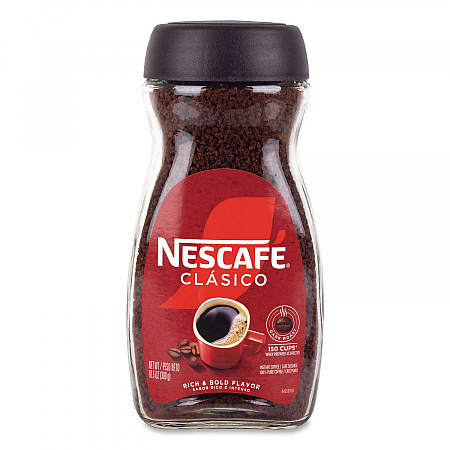 Clasico Dark Roast Instant Coffee, 21 oz Jar, 2/Carton (22002635)