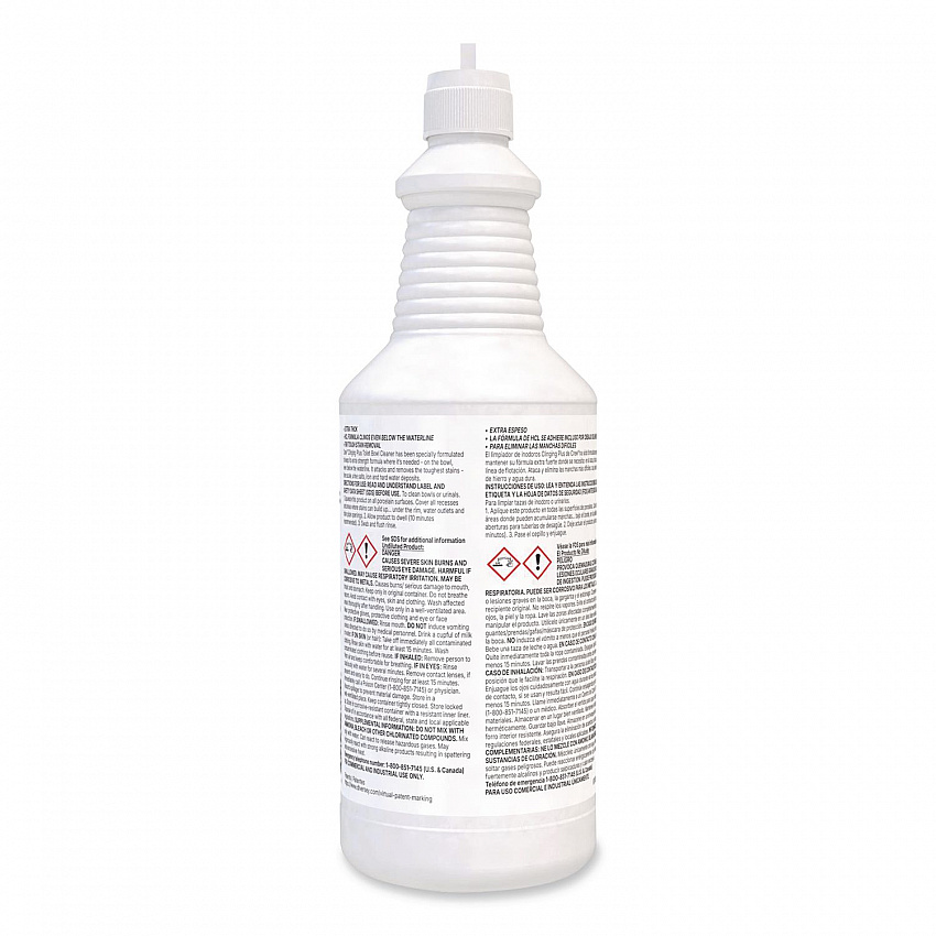 Crew Clinging Plus Toilet Bowl Cleaner, 32 oz Bottle, 12/Carton (9302467)