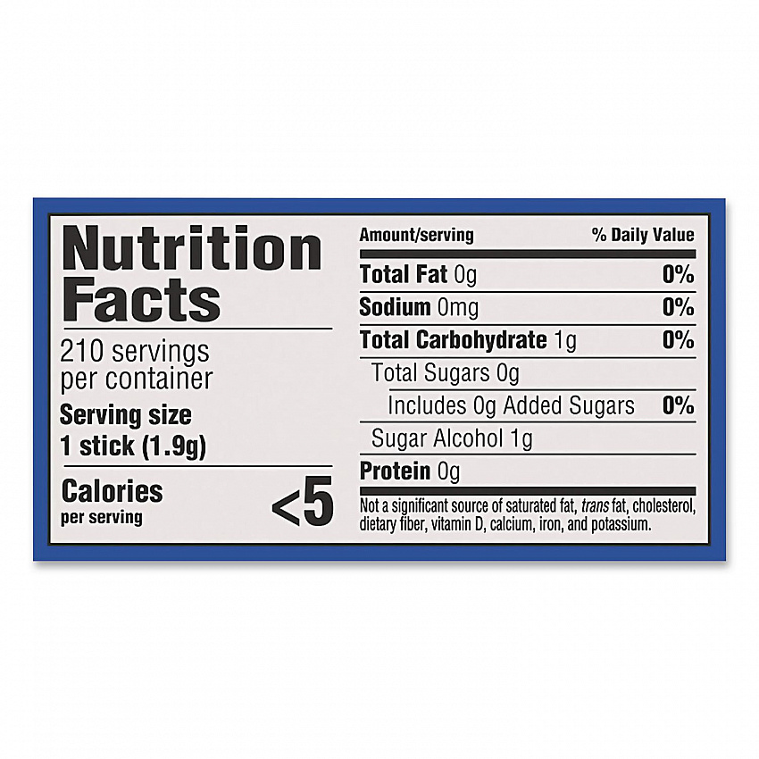 Sugar-Free Gum, Original Mint, 14 Sticks/Pack, 15 Packs/Carton (22002639)