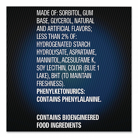 5 Gum, Peppermint Cobalt, 15 Sticks/Pack, 10 Packs/Carton (22002640)