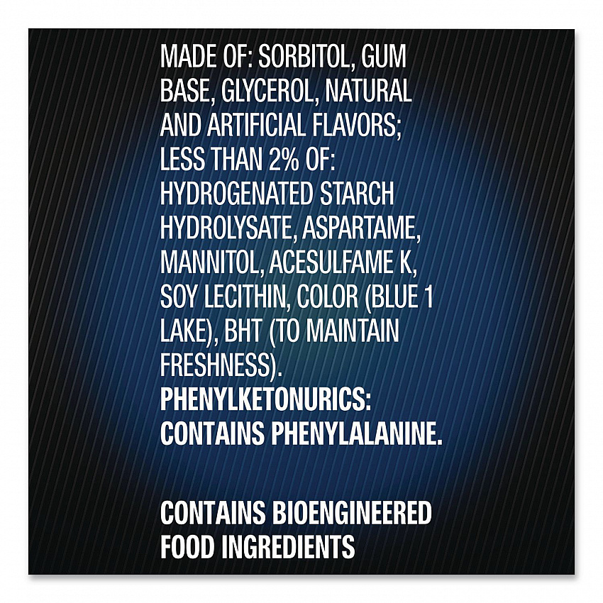 5 Gum, Peppermint Cobalt, 15 Sticks/Pack, 10 Packs/Carton (22002640)