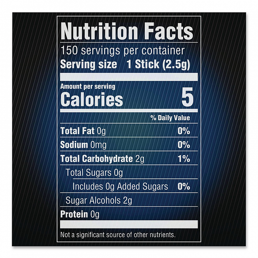 5 Gum, Peppermint Cobalt, 15 Sticks/Pack, 10 Packs/Carton (22002640)