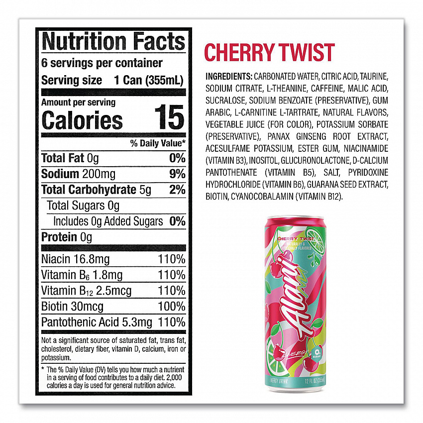 Energy Sweet Splash Variety Pack, Assorted Flavors, 12 oz Can, 18/Carton (22002374)