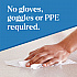 CloroxPro EcoClean Disinfecting Wipes, 1-Ply, 7 x 8, Unscented, White, 3/Carton (60787CT)