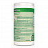 CloroxPro EcoClean Disinfecting Wipes, 1-Ply, 7 x 8, Unscented, White, 3/Carton (60787CT)