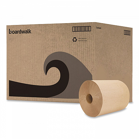 Boardwalk Green Universal Roll Towels, 1-Ply, 8