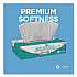 Angel Soft ps Premium Facial Tissues in Flat Box, 2-Ply, White, 100 Sheets/Box, 30 Boxes/Carton (48580CT)