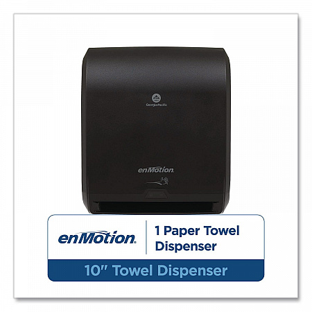 enMotion Automated Touchless Towel Dispenser, 9.5 x 14.7 x 17.3, Black (59462A)