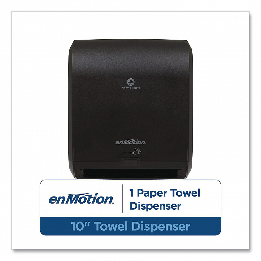 enMotion Automated Touchless Towel Dispenser, 9.5 x 14.7 x 17.3, Black (59462A)