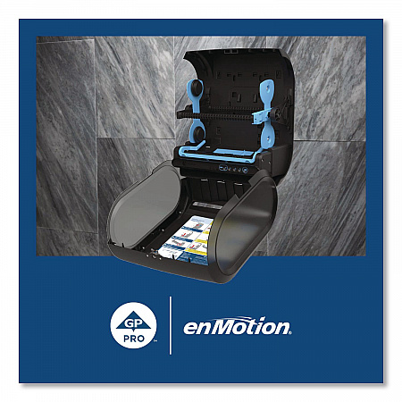 enMotion Automated Touchless Towel Dispenser, 9.5 x 14.7 x 17.3, Black (59462A)
