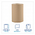 Boardwalk Green Universal Roll Towels, 1-Ply, 8