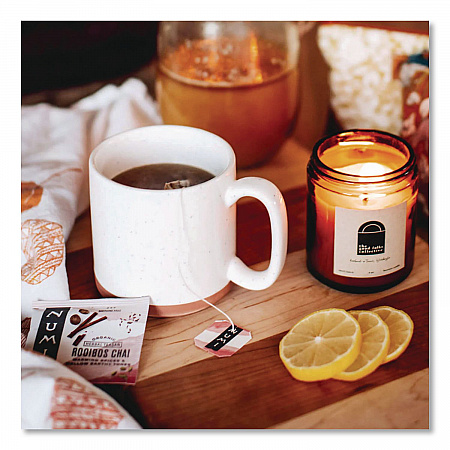 Organic Teas and Teasans, 1.71 oz Filterbag, Rooibos Chai, 18/Box (10200)