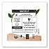 Organic Teas and Teasans, 1.4 oz Filterbag, Breakfast Blend, 18/Box (10220)