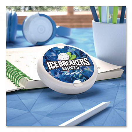 Sugar-Free Cool Mints, Coolmint, 1.5 oz Tin, 8 Tins/Carton (22002642)