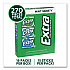 Extra Mint Variety Sugar-Free Gum, Peppermint/Polar Ice/Spearmint, 15 Sticks/Pack, 18 Packs/Carton (22002643)