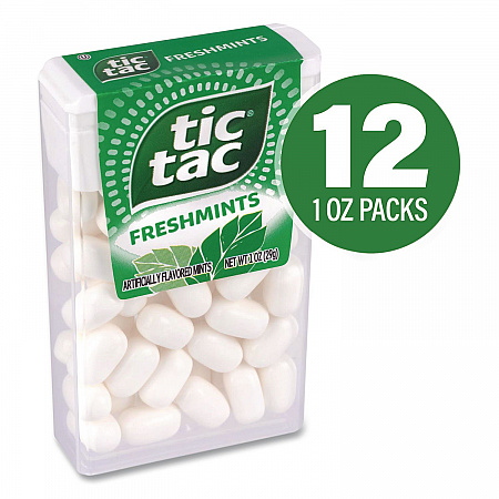 Freshmints, Peppermint, 1 oz Pack, 12 Packs/Carton (22002648)