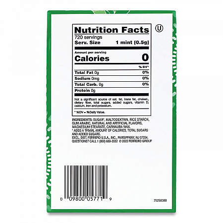 Freshmints, Peppermint, 1 oz Pack, 12 Packs/Carton (22002648)