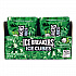 Ice Cubes Spearmint Sugar-Free Gum, Spearmint, 40 Cubes/Bottle, 4 Bottles/Carton (22002651)