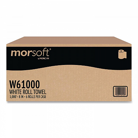 Morsoft Universal Roll Towels, 1-Ply, 8