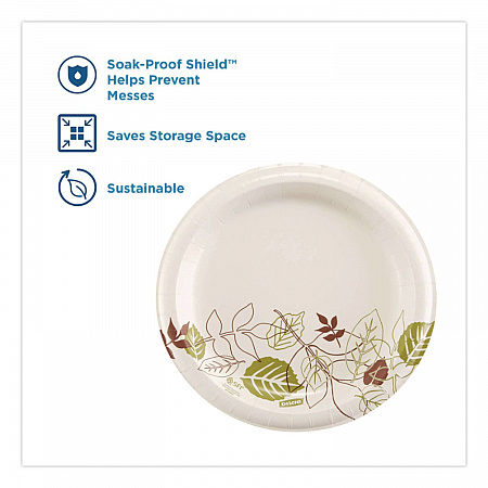 Pathways Medium-Weight Paper Plates, 8.5