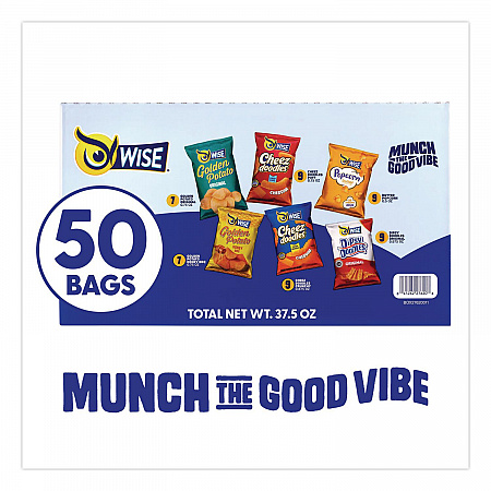 Grab and Snack Variety Pack, Assorted Flavors, 50/Pack (22002063)