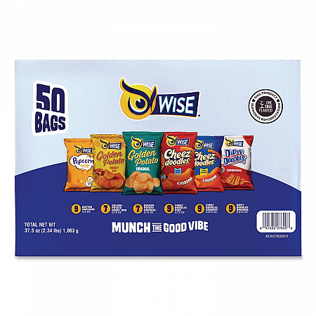 Grab and Snack Variety Pack, Assorted Flavors, 50/Pack (22002063)