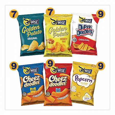 Grab and Snack Variety Pack, Assorted Flavors, 50/Pack (22002063)