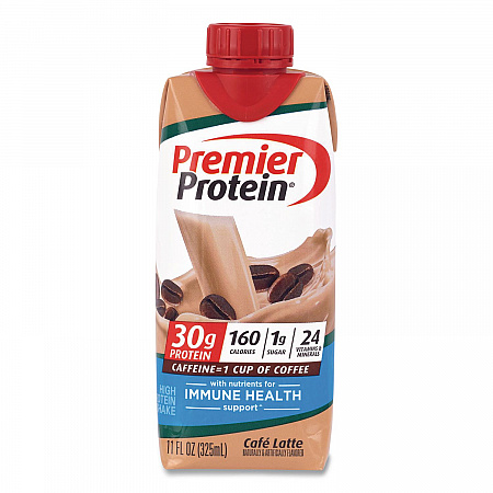 Cafe Latte Shake, 11 oz Bottle, 15/Carton (22002615)