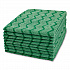Reusable Cleaning Cloths, Microfiber, 16 x 16, Green, 12/Carton (Q620)