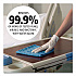 HYGEN Microfiber Cleaning Cloths, 16 x 16, Blue, 12/Carton (Q620BLUCT)