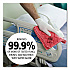 HYGEN Microfiber Cleaning Cloths, 16 x 16, Red, 12/Carton (Q620RED)